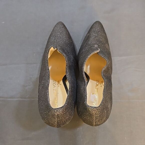 BRAND NEW MACHEZ VOUS POINTED TOE HIGH HEEL STILETTOS BOOTIE - Picture 5 of 14